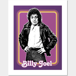 Billy Joel / Retro Style Fan Design Posters and Art